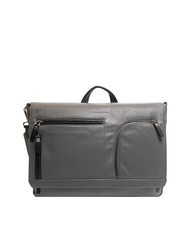 PIQUADRO Messager SPOCK, support PC 15 " GRIS - Porte Documents Travail - 1