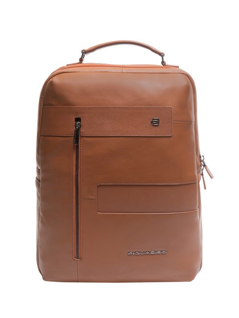 PIQUADRO SMART Sac à dos cartable en cuir pour pc 15,6" CUIR - Sacs à dos pour ordinateur portable