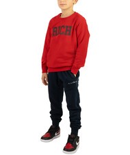 JOHN RICHMOND PUFE Surv&ecirc;tement sweat et pantalon rouge Bleu - Surv&ecirc;tements pour enfants - 1