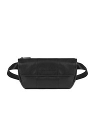 PIQUADRO CAMPIONARIO -  URBAN Pochette en cuir Noir - Sacs banane - 1