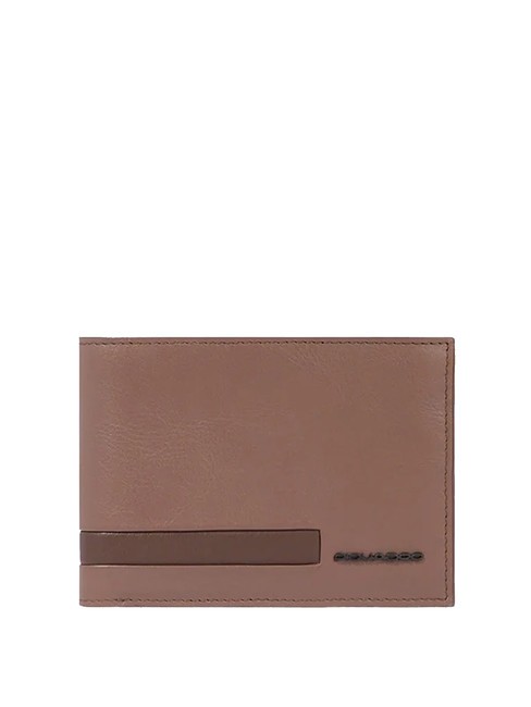 PIQUADRO PAUL Portefeuille en cuir CUIR - Portefeuilles Homme