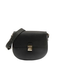 FURLA GLENN Sac Saddle en cuir imprimé Keria - Sacs pour Femme