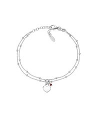 AMEN AMORE Bracelet argent breloque coeur - Bracelets