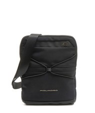 PIQUADRO OTELLO Grand sac iPad Noir - Sacs en Bandouli&egrave;res pour Homme - 1