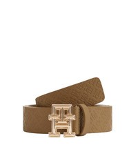 TOMMY HILFIGER TH MONOGRAM Ceinture en cuir - Ceintures