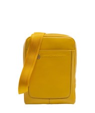 PIQUADRO Sacoche homme VIBE out, en cuir grain&eacute; - Sacs en Bandouli&egrave;res pour Homme