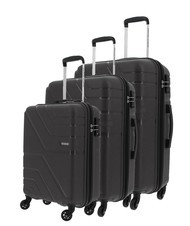 AMERICAN TOURISTER UPLAND Lot de 3 chariots : cabine, moyen, grand - Ensemble Valises