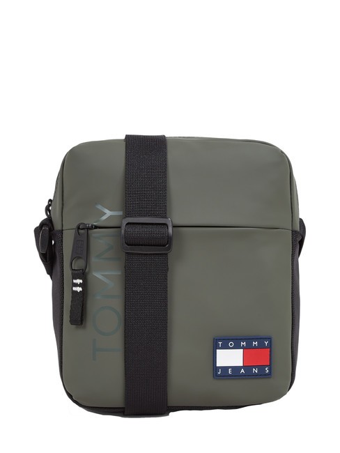 TOMMY HILFIGER TOMMY JEANS DAILY Mini sac vert étain - Sacs en Bandoulières pour Homme