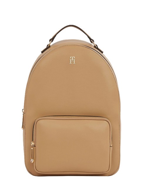 TOMMY HILFIGER TH SOFT LOGOTAPE Sac à dos toile safari - Sacs pour Femme