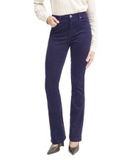 GUESS SEXY FLARE Pantalon stretch effet velours - Pantalons pour femmes