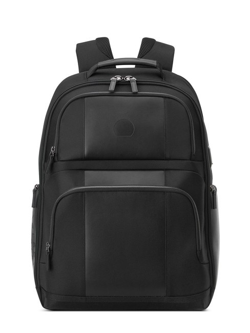 DELSEY WAGRAM Sac à dos en nylon pour ordinateur portable de 17,3 pouces Noir - Sacs à dos pour ordinateur portable