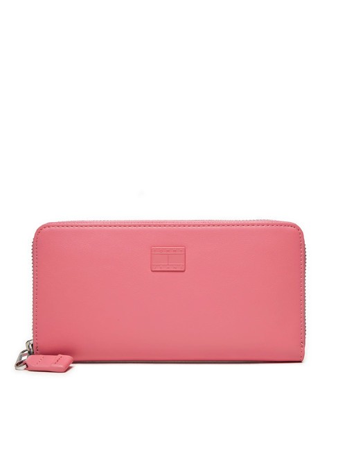 TOMMY HILFIGER TOMMY JEANS ESS MUST  Portefeuille zippé rose bon goût - Portefeuilles Femme