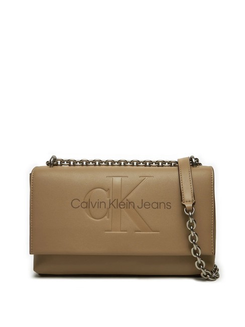 CALVIN KLEIN SCULPTED Convertible Sac porté épaule/à bandoulière vaisselle - Sacs pour Femme