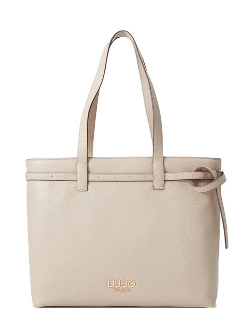 LIUJO EVRIM Sac shopping avec clous NEUTRE - Sacs pour Femme