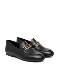 GUESS MARTYNAS  Mocassins en cuir NOIR - Chaussures Femme - 1