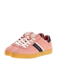 GUESS NOLINAS  Baskets en cuir ROSE - Chaussures Femme - 1