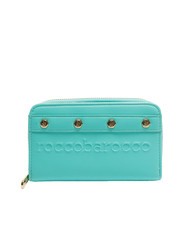 ROCCOBAROCCO BRIGITTE Grand porte-monnaie à rabat céleste - Portefeuilles Femme - 1