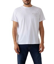 GUESS BSC CLASSIC T-shirt en coton blanc pur - T-shirt - 1
