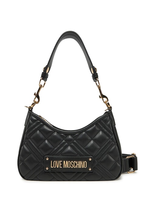 LOVE MOSCHINO GEOMETRIC QUILTED Sac à bandoulière Noir - Sacs pour Femme