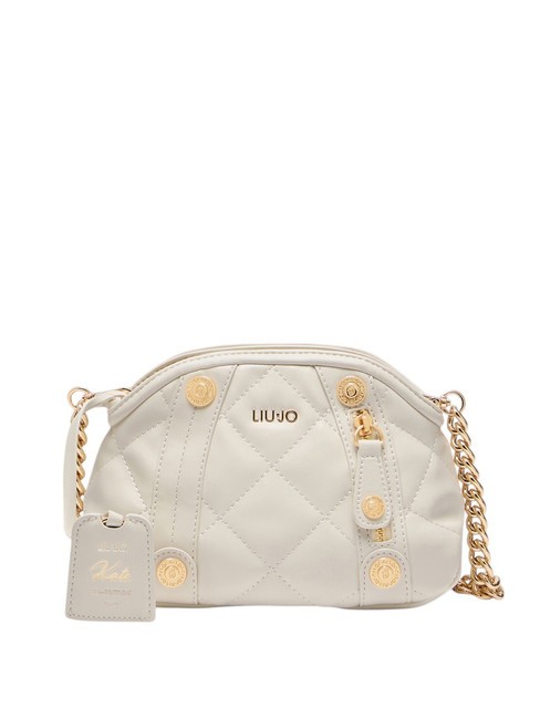 LIUJO KATE Petit sac bandoulière matelassé crème - Sacs pour Femme