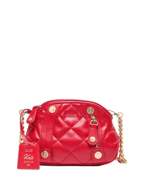 LIUJO KATE Petit sac bandoulière matelassé Rouge pompéien - Sacs pour Femme
