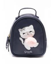 CAMOMILLA FURRY POM POM Mini sac &agrave; dos Bluedeep - Sacs &agrave; dos pour l'&Eacute;cole & les Loisirs - 1
