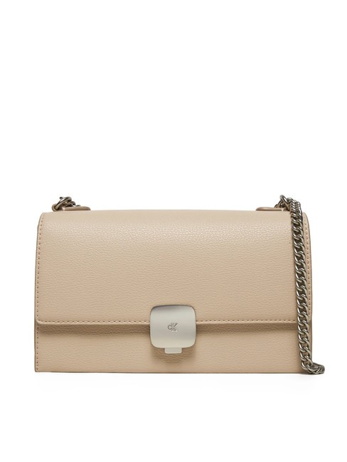 CALVIN KLEIN CK JEANS FORGED LOCK  Mini sac à bandoulière poussière de rose - Sacs pour Femme