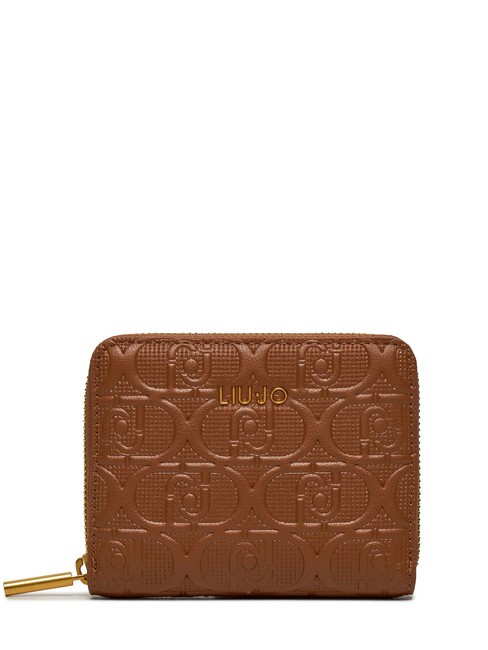 LIUJO MANHATTAN Portefeuille moyen zippé autour Cerf - Portefeuilles Femme