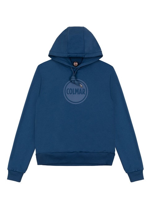 COLMAR CONNECTIVE Sweat avec logo et capuche bleu foncé - Pulls molletonnés