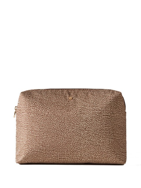 BORBONESE CLASSICA MEDIUM Sac de voyage mer Beiger - Trousses