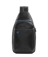 PIQUADRO BLUE SQUARE Sac à dos asymétrique en cuir - Sacs en Bandoulières pour Homme