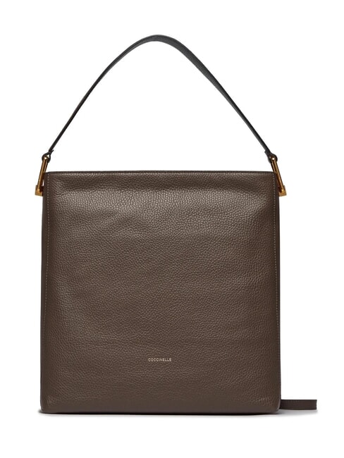 COCCINELLE Annie Rose Coccinelle sacs à bandoulière, cuir café/chou vert - Sacs pour Femme