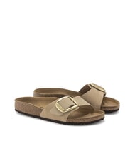 BIRKENSTOCK MADRID BIG BUCKLE Babouche en cuir nubuck - Chaussures Femme