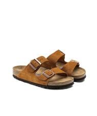 BIRKENSTOCK ARIZONA Sandale pantoufle en daim - Chaussures unisexe