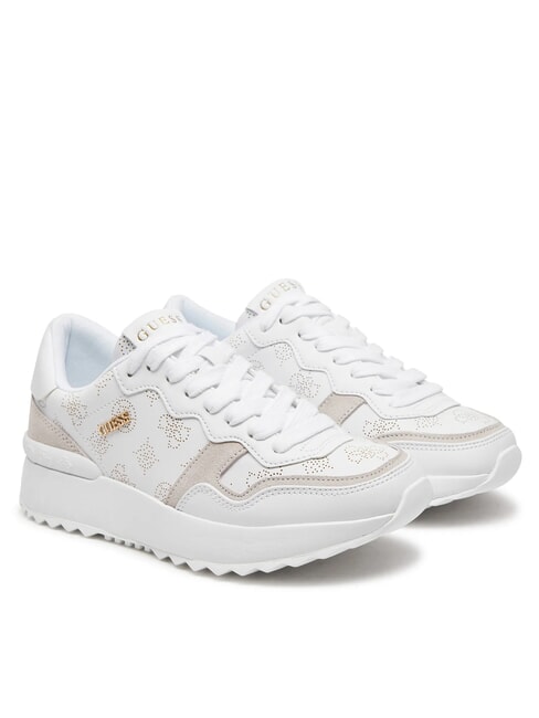 GUESS VINSA3 Baskets blanc - Chaussures Femme