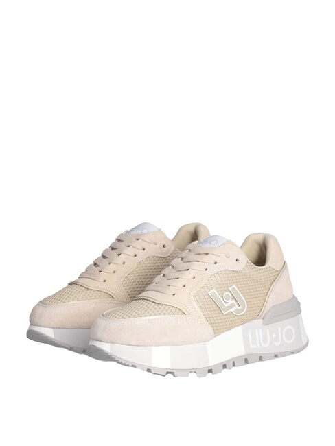 LIUJO AMAZING 25 Baskets hautes écru - Chaussures Femme