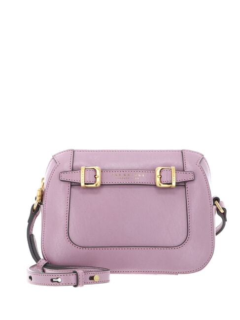 THE BRIDGE GAIA Sac bandoulière en cuir fleur rose abb. or - Sacs pour Femme