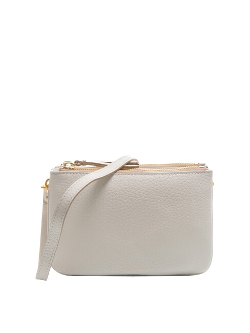 GIANNI CHIARINI FRIDA Sac bandoulière en cuir à double zip sable - Sacs pour Femme
