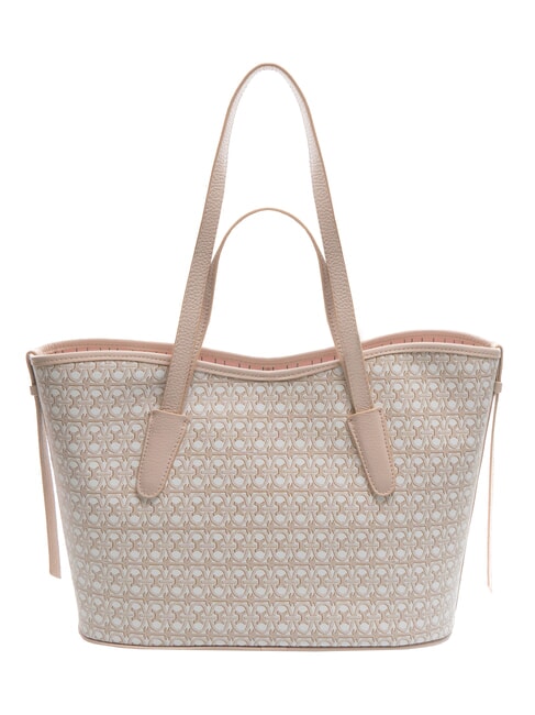 COCCINELLE NEW NEVER WITHOUT BAG COATED MONOGRAM Acheteur main/épaule mul.blanc/roset - Sacs pour Femme