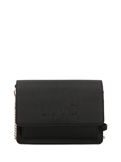 LIUJO HALONA Sac avec rabat épaule NOIR - Sacs pour Femme