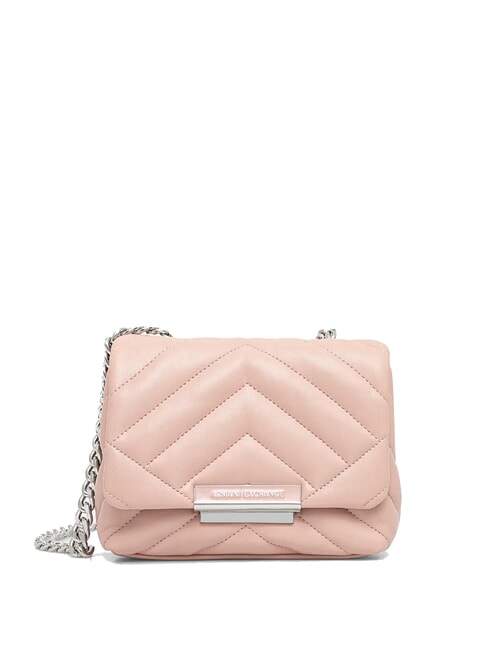 ARMANI EXCHANGE A|X MATELASSE Mini sac à bandoulière punch au lait - Sacs pour Femme