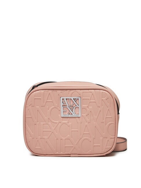 ARMANI EXCHANGE LOGO EMBOSSED Mini sac à bandoulière punch au lait - Sacs pour Femme