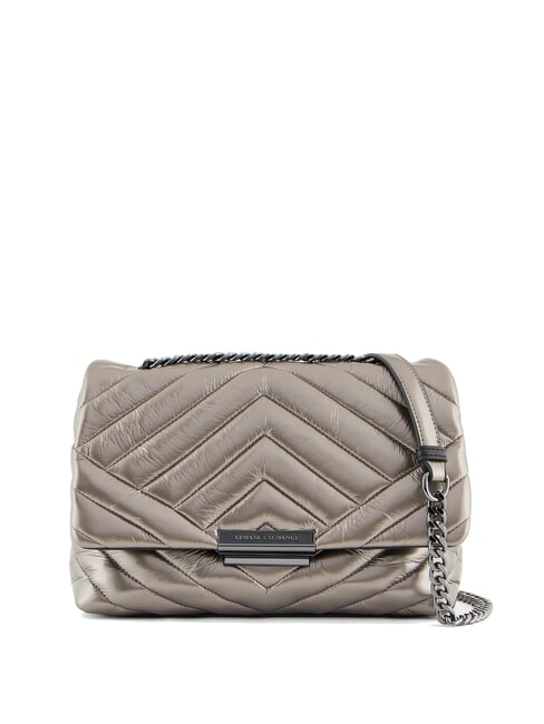 ARMANI EXCHANGE A|X CONVERTIBLE Sac matelassé bronze à canon - Sacs pour Femme