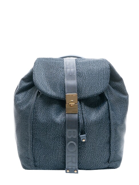 BORBONESE FOLD  Sac à dos moyen jean - Sacs pour Femme