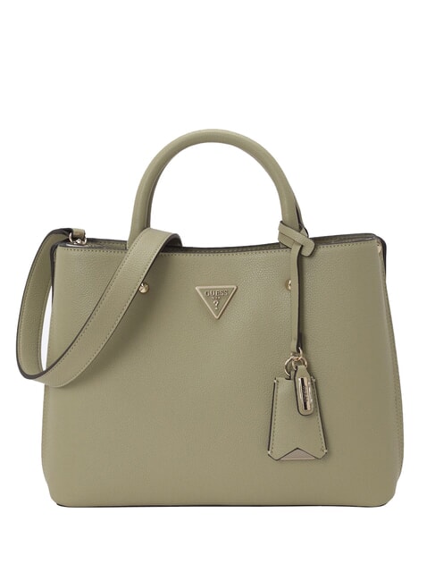 GUESS MERIDIAN Sac à main avec bandoulière sage - Sacs pour Femme