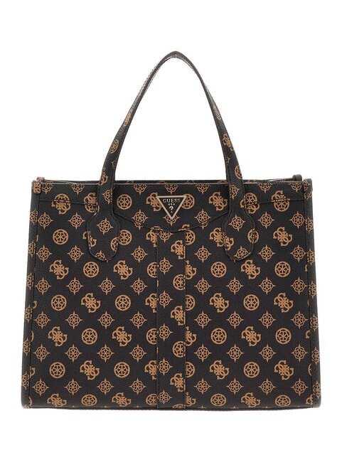 GUESS SILVANA 2 Sac à main, avec bandoulière vikky grand sac fourre-tout roo mochalog - Sacs pour Femme