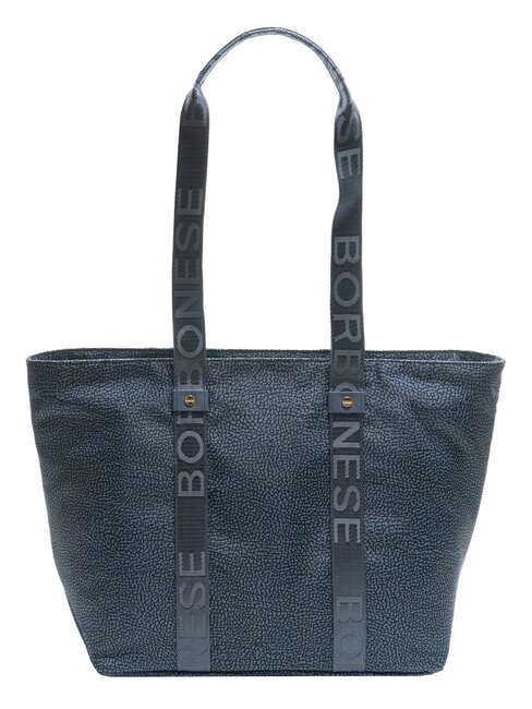 BORBONESE SHOPPER MEDIUM ECO LINE Sac de courses jean - Sacs pour Femme