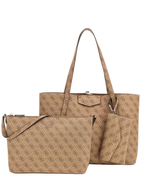 GUESS BRENTON  Sac à bandoulière, avec pochette LOGO DE LAIT - Sacs pour Femme