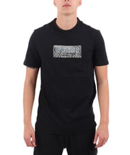 GUESS SS CN BOX T-shirt avec logo imprim&eacute; - T-shirt