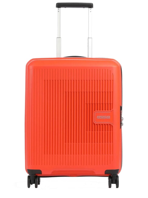 AMERICAN TOURISTER AEROSTEP Chariot à bagages à main extensible ORANGE LUMINEUX - Valises cabine